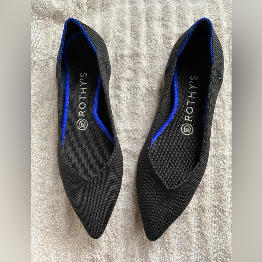 Rothy’s the point flats size 8